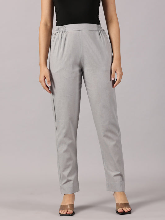 Light Grey Comfy Cotton Pants