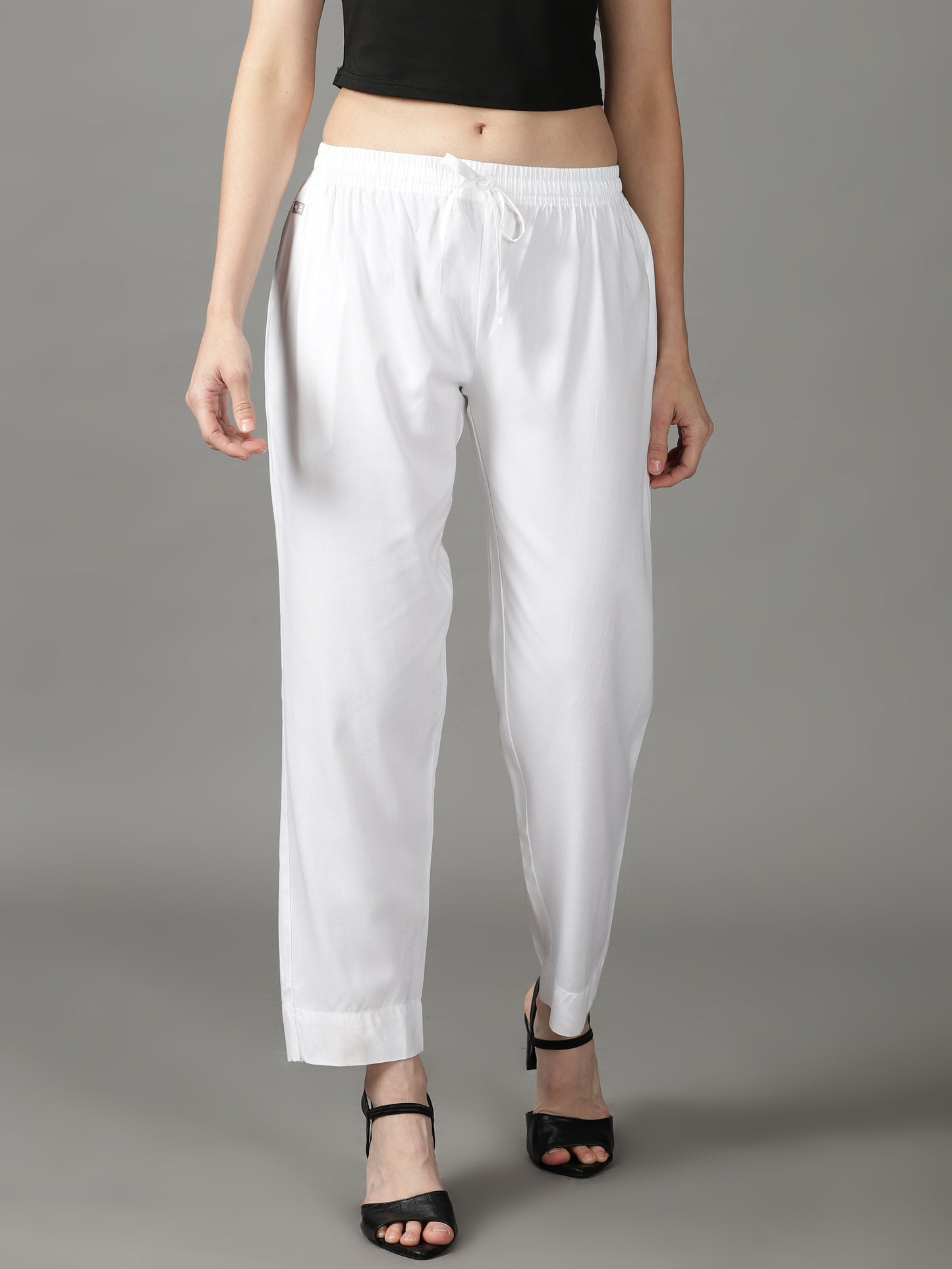 White Palazzo Pants