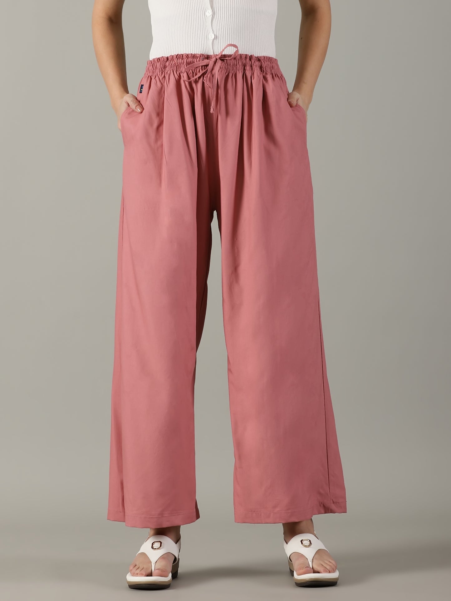 Peach Pocket Palazzo