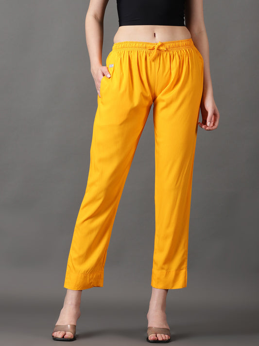 Mustard Palazzo Pants