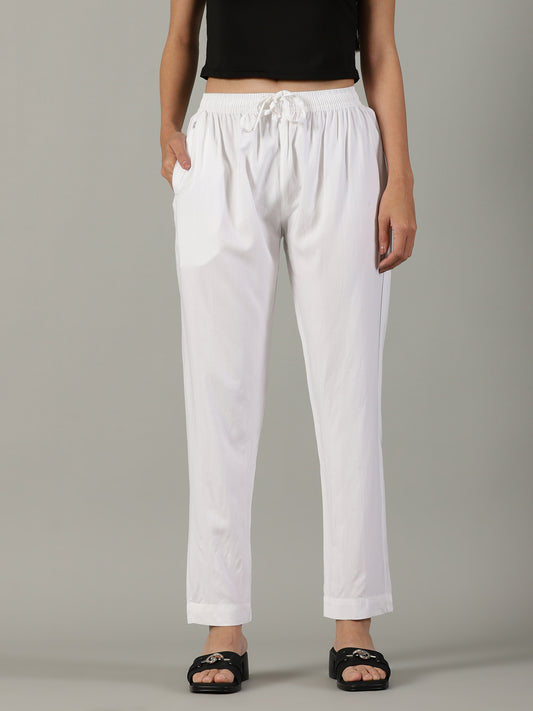 White Palazzo Pants