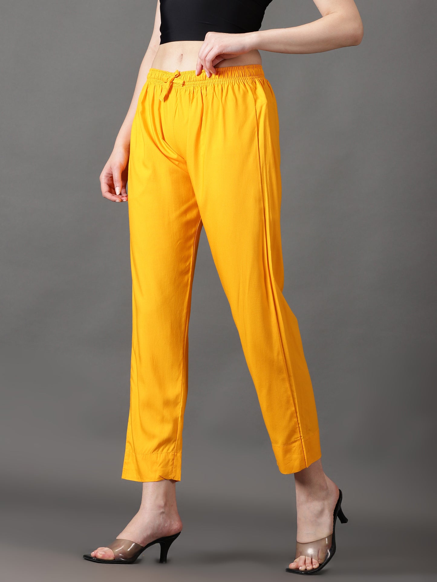 Mustard Palazzo Pants