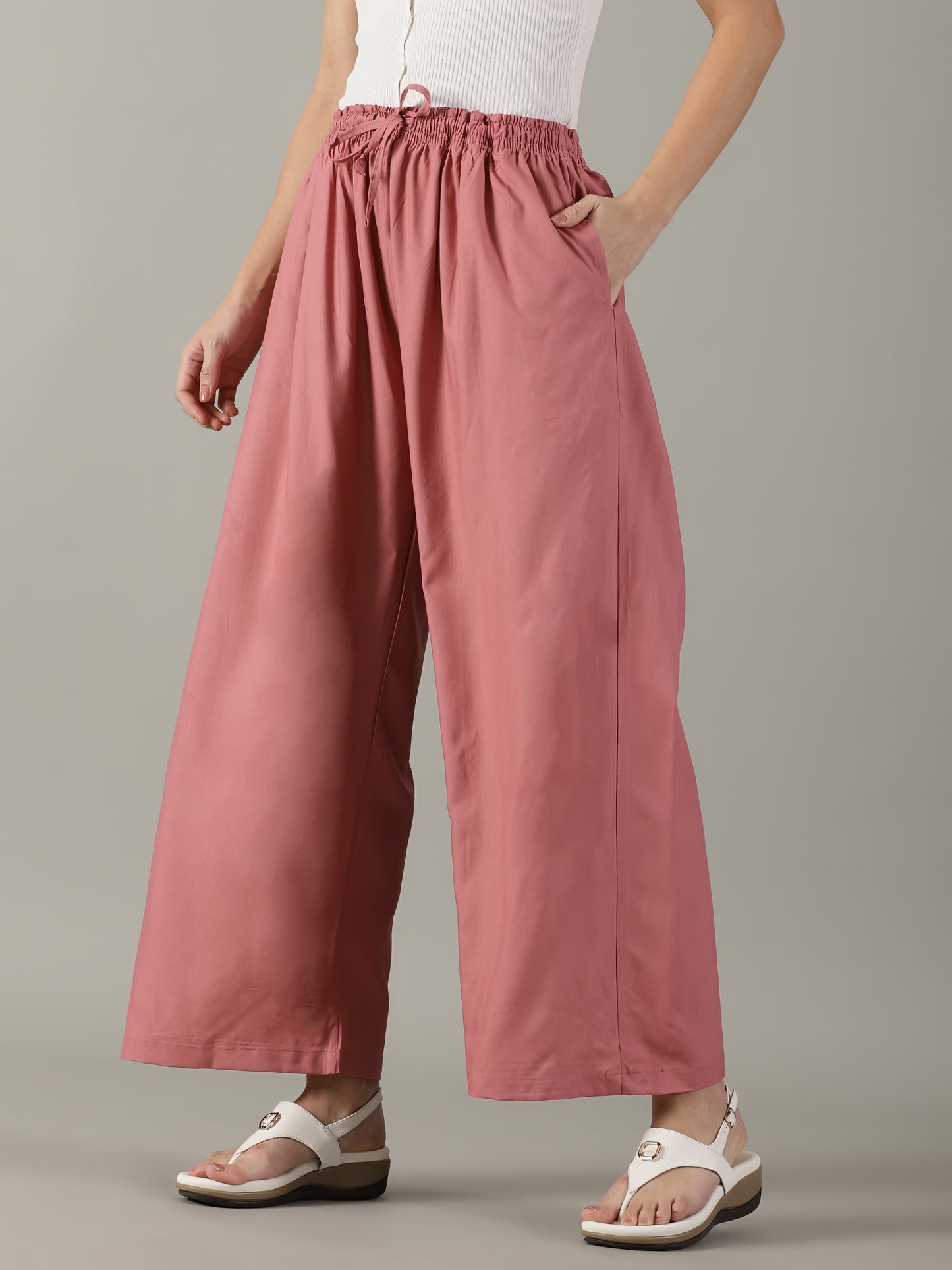 Peach Pocket Palazzo