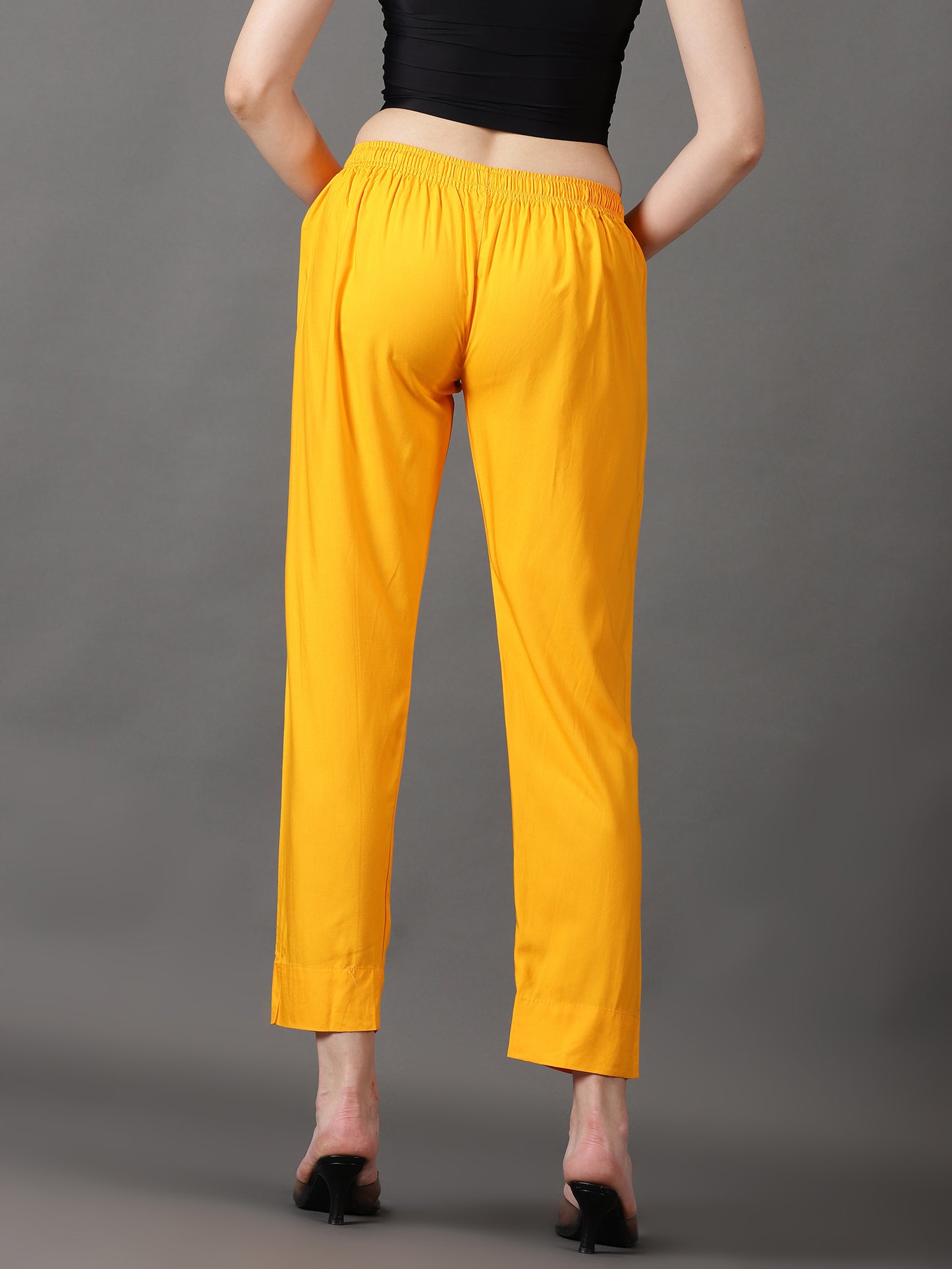 Mustard Palazzo Pants