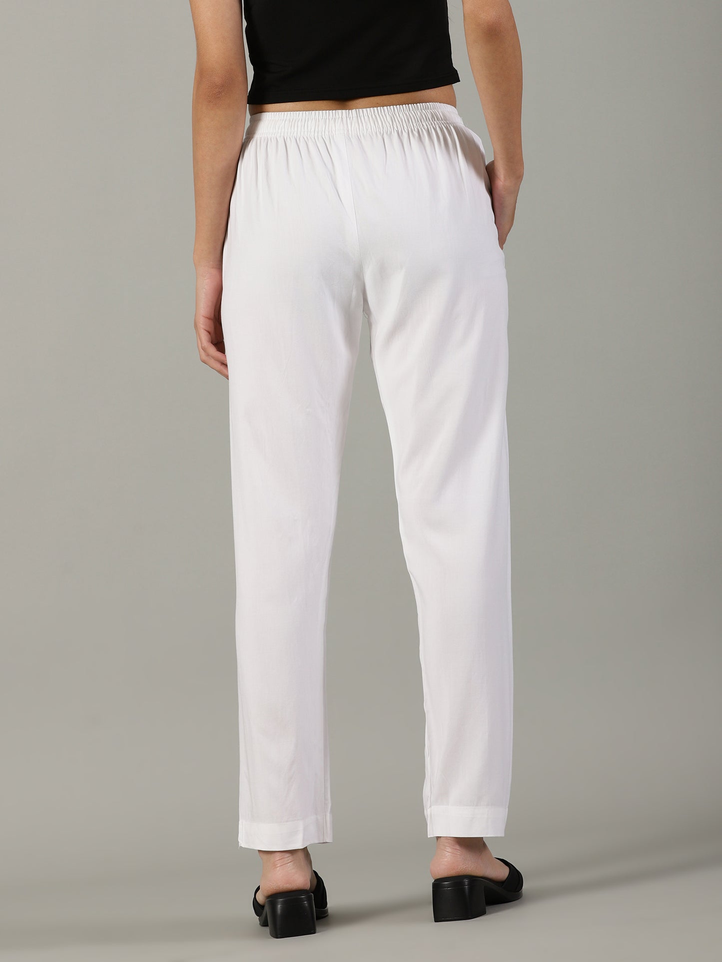 White Palazzo Pants