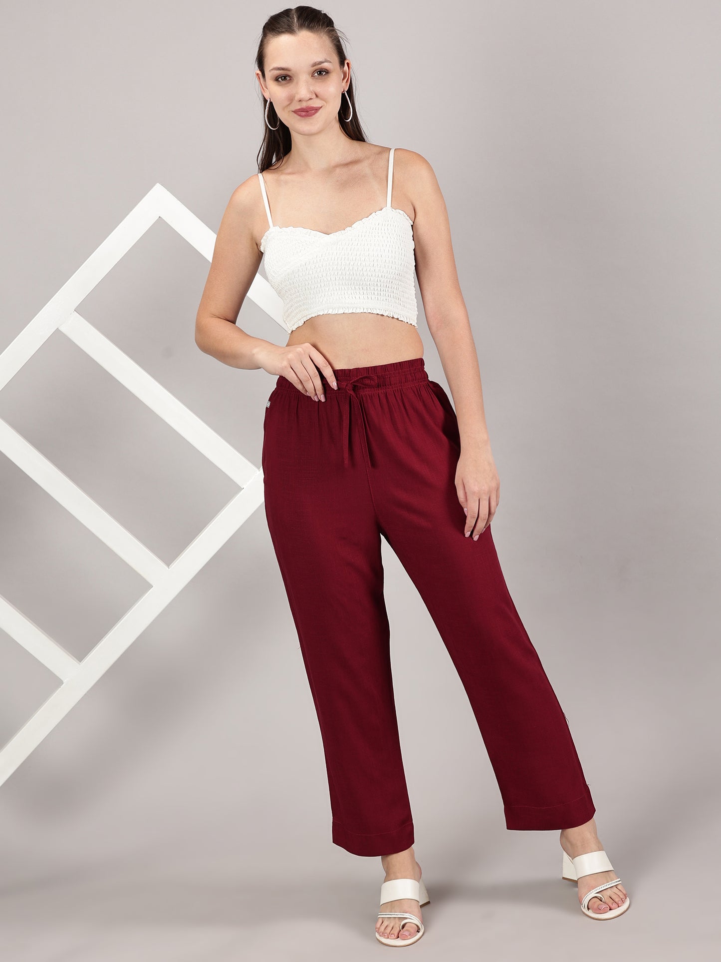 Maroon Everyday Lounge Pants