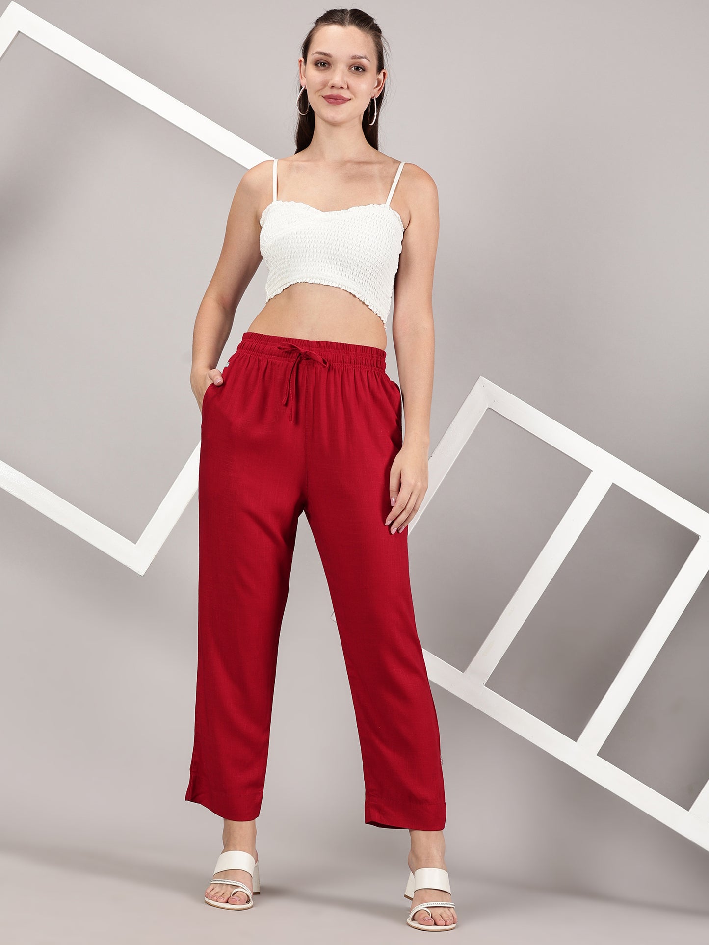 Red Everyday Lounge Pants