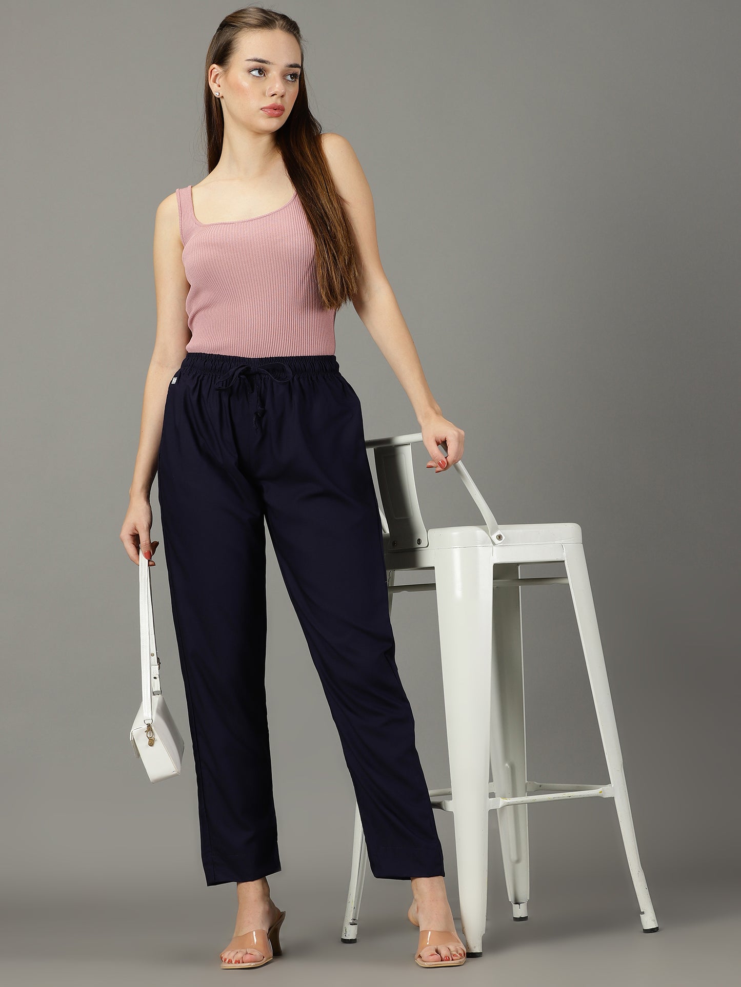 Navy Blue palazzo pants