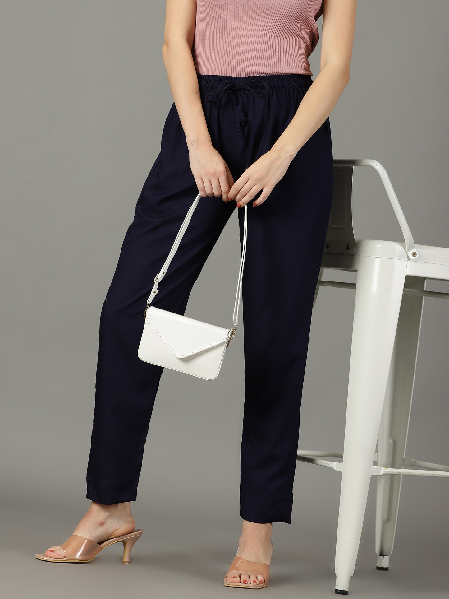 Navy Blue palazzo pants