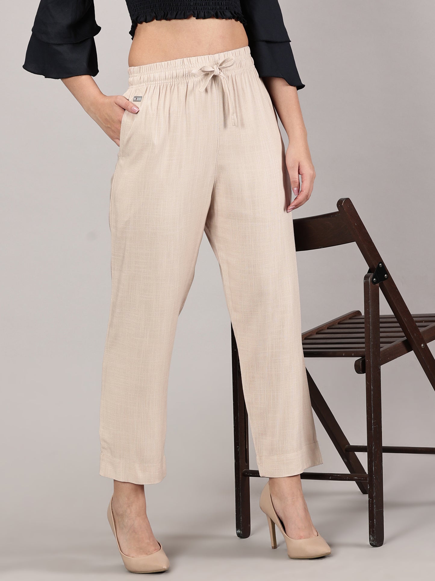 Light Beige Everyday Lounge Pants
