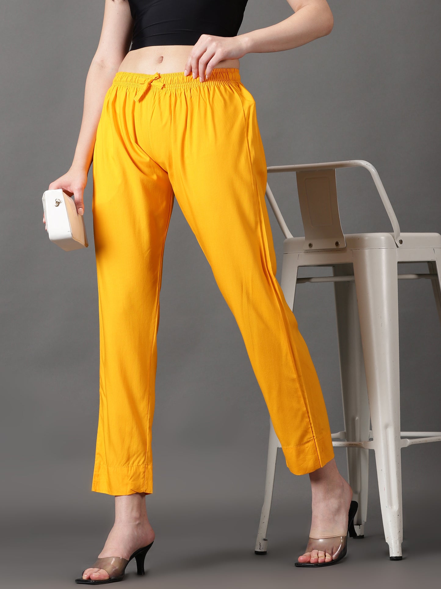 Mustard Palazzo Pants