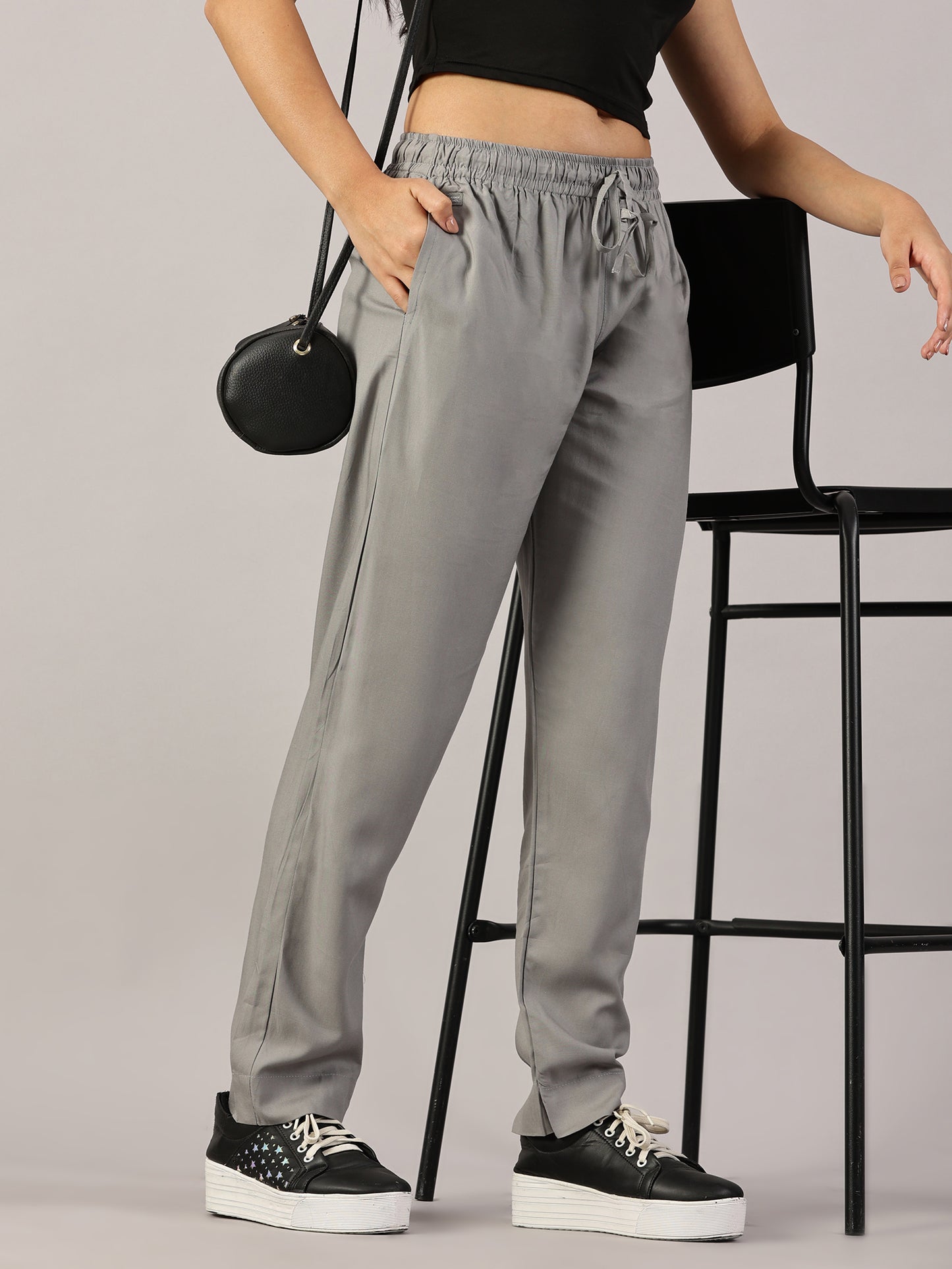 Light grey Palazzo Pants