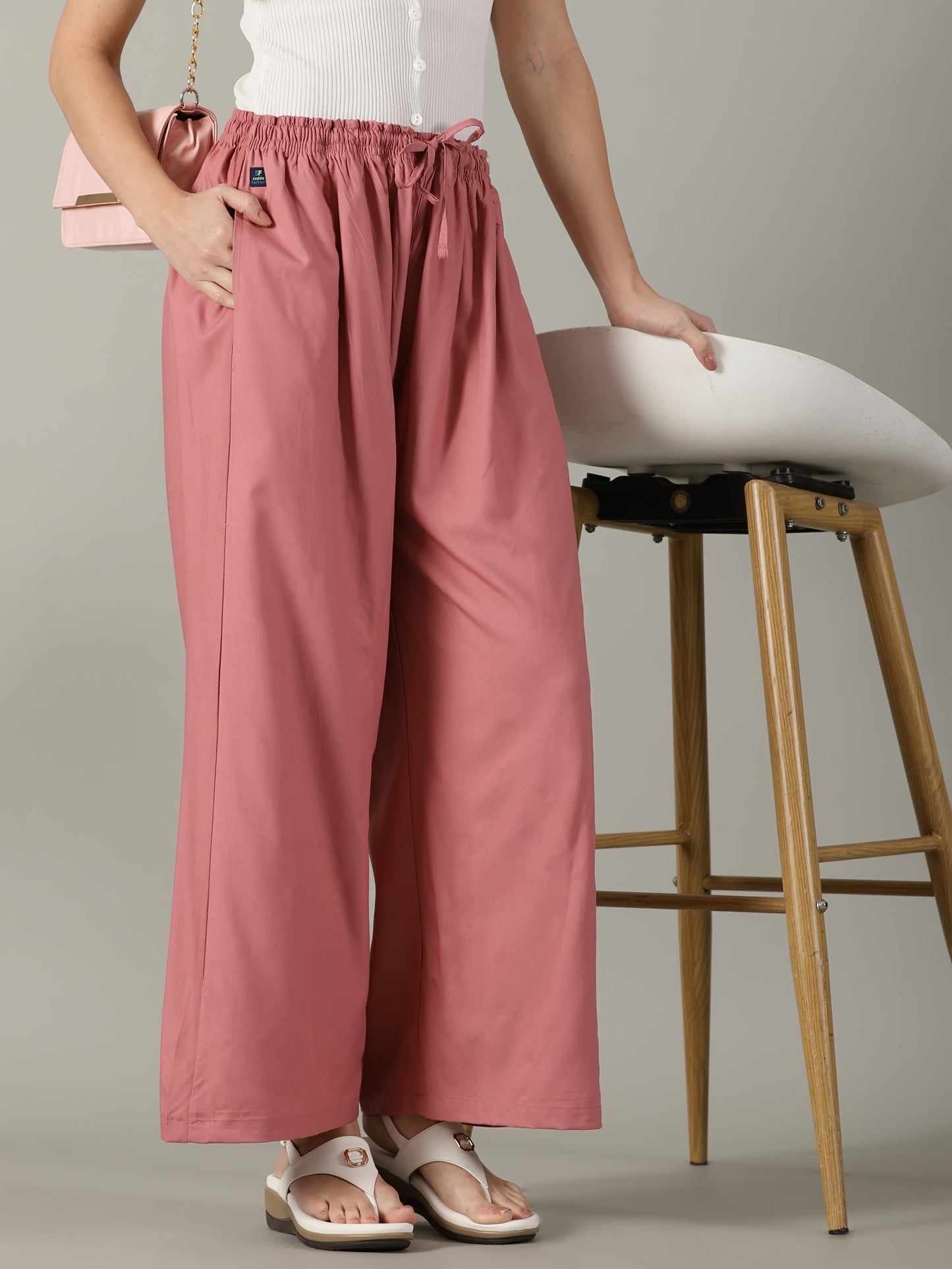 Peach Pocket Palazzo